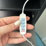 تسريحة بمرآة مُضيئة مع أرفف ودرجين - 5