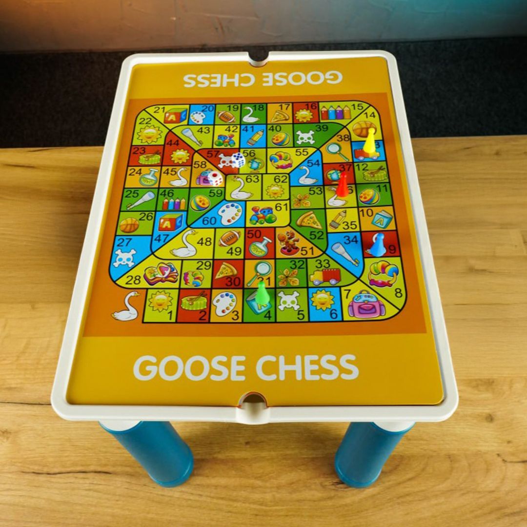 طاولة الألعاب التعليمية 9 في 1 للأطفال - 6