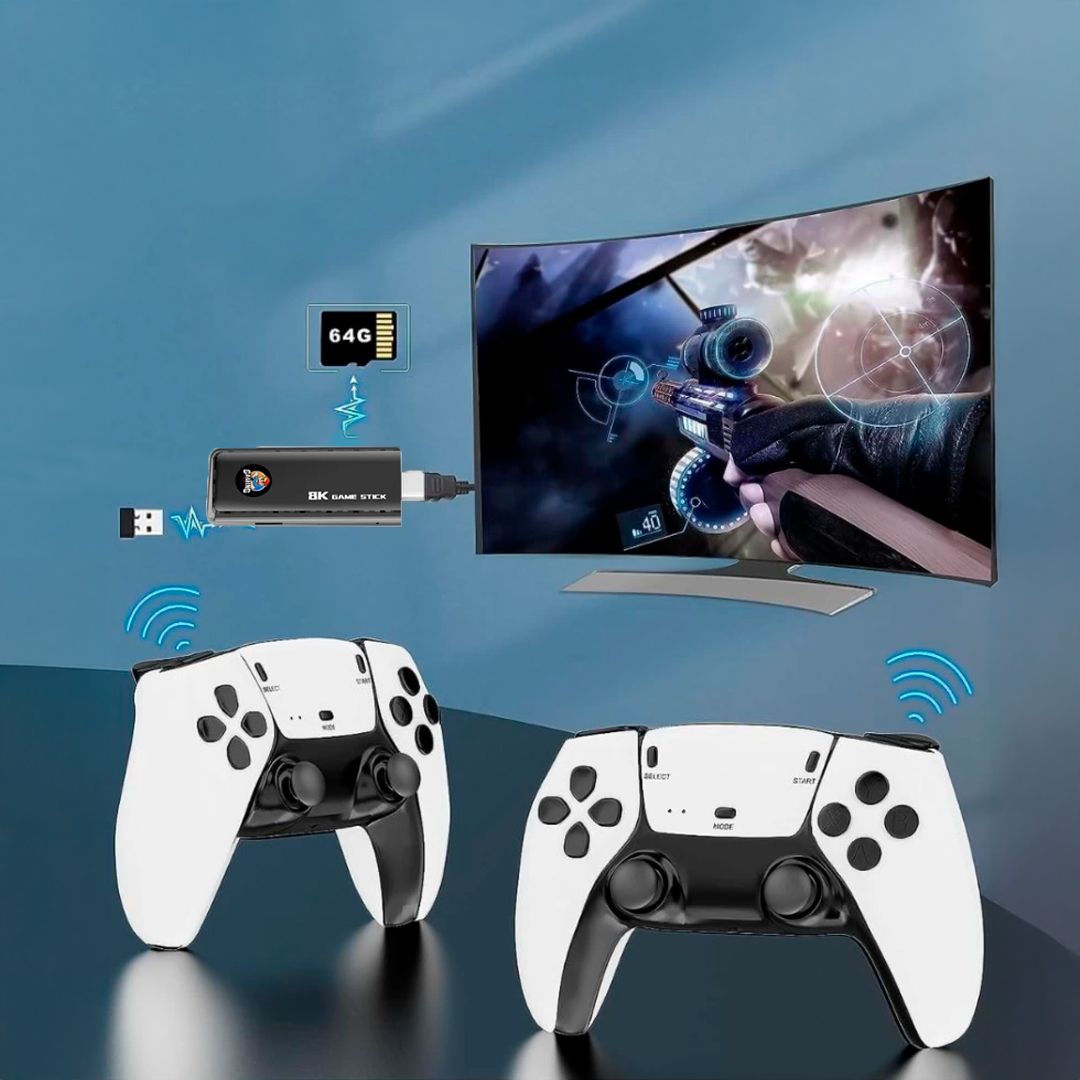 جيم بوكس لاسلكي مع يدي تحكم - 6