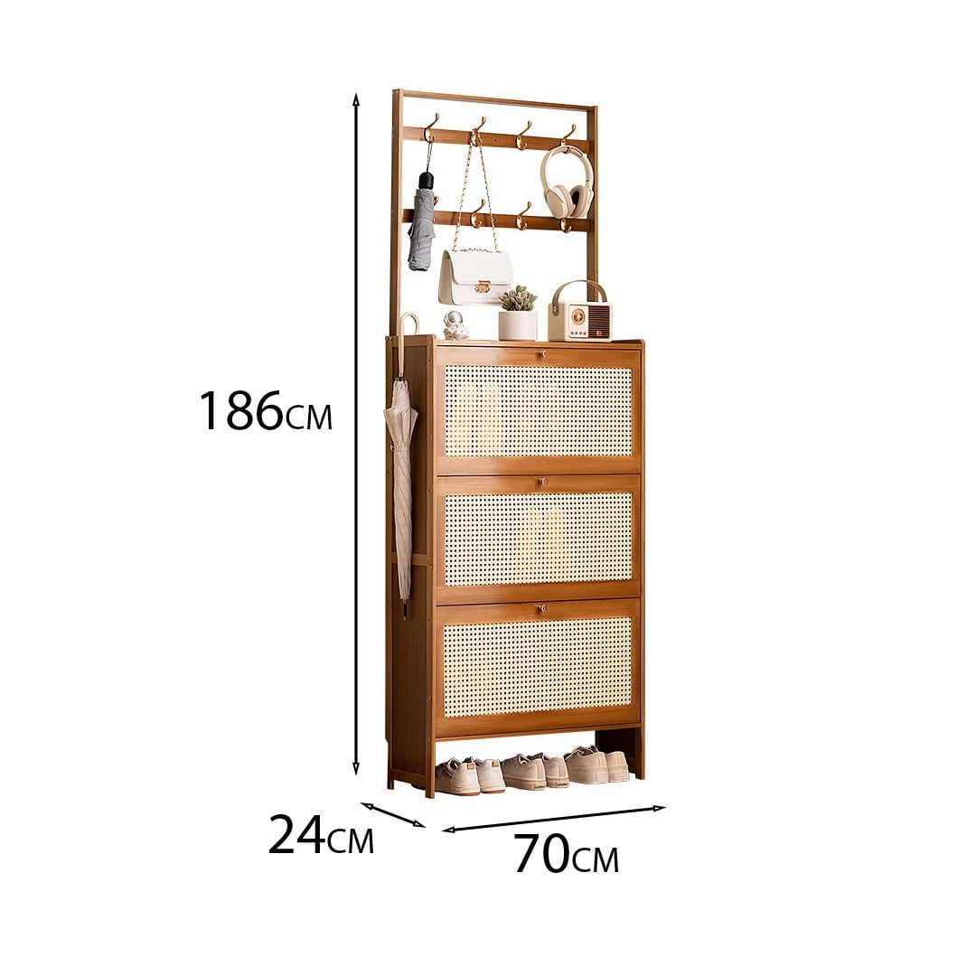 Wooden Entryway and Shoe Organizer product thumbnail 13