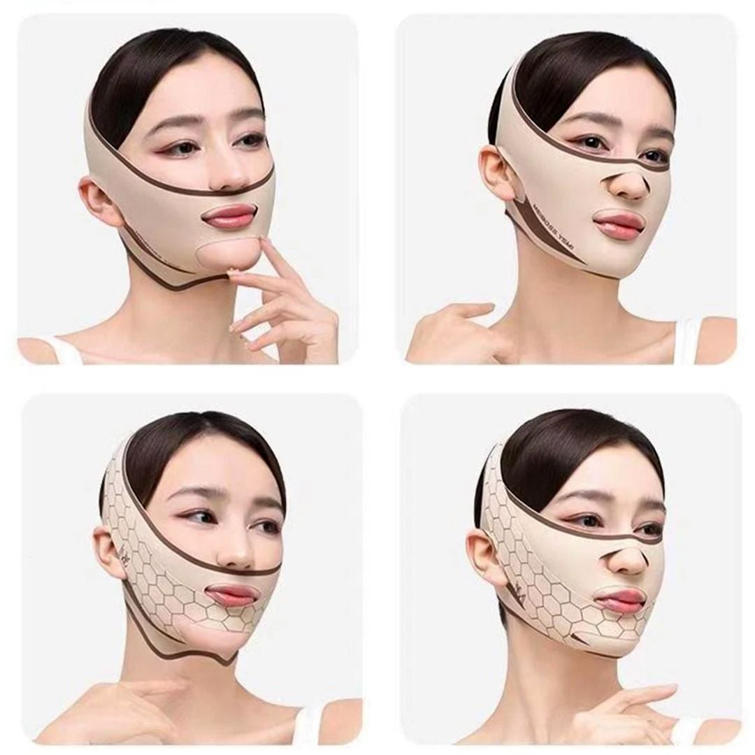 مشد تجميل لتحديد الوجه و الذقن - 8