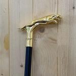 Leopard Handle Walking Stick - 28