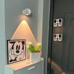 مصباح جداري LED بحساس و ريموت - 15