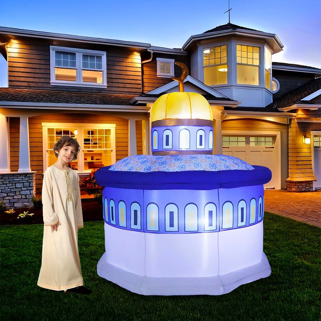 مسجد قبة الصخرة القابل للنفخ - 14