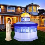 مسجد قبة الصخرة القابل للنفخ - 14