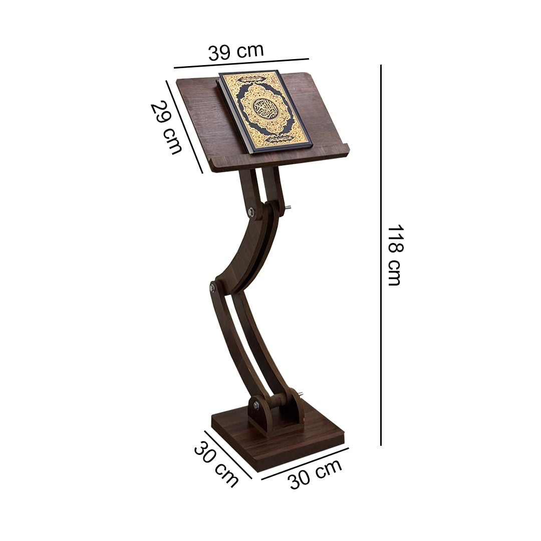 Elegant Quran Stand with Golden Acrylic Detail by ROUH product thumbnail 12