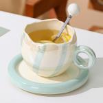 colorful mug with spoon - 10
