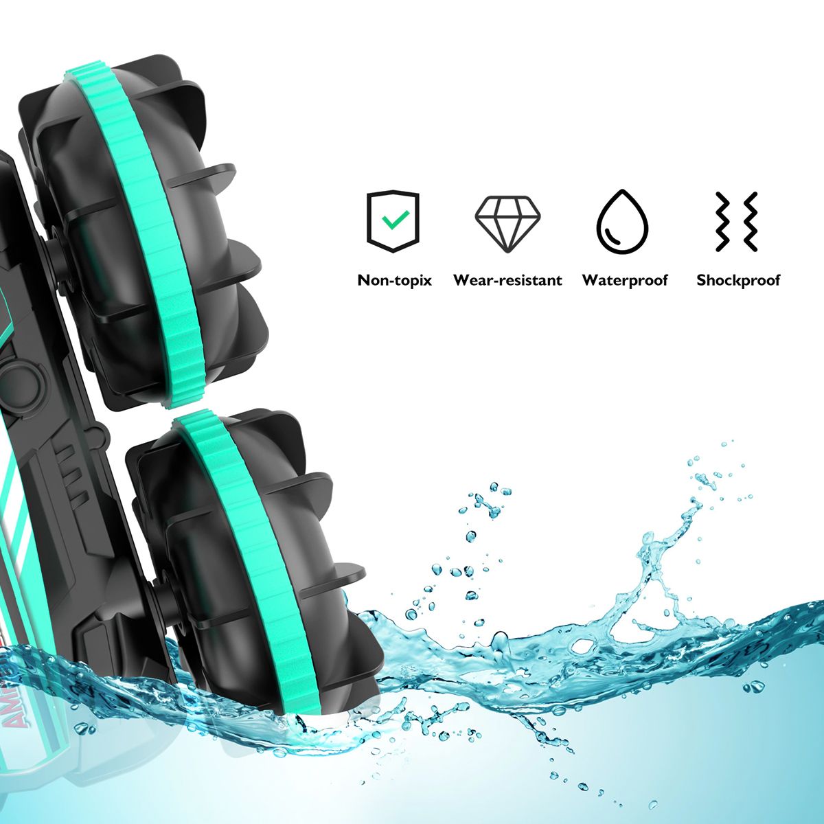 السيارة البرمائية للأطفال  - 18