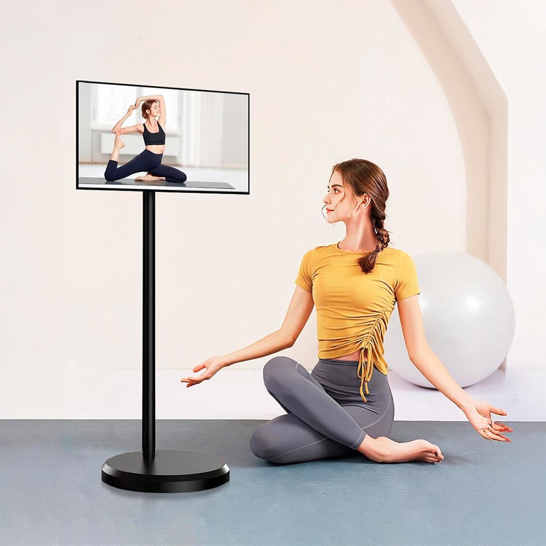 شاشة تفاعلية ذكية مع ستاند وكاميرا مدمجة 21.5 إنش - 12