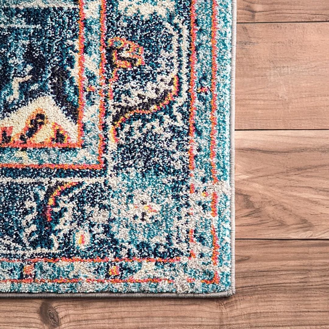 سجادة أرضية بنقشة تركية - 5