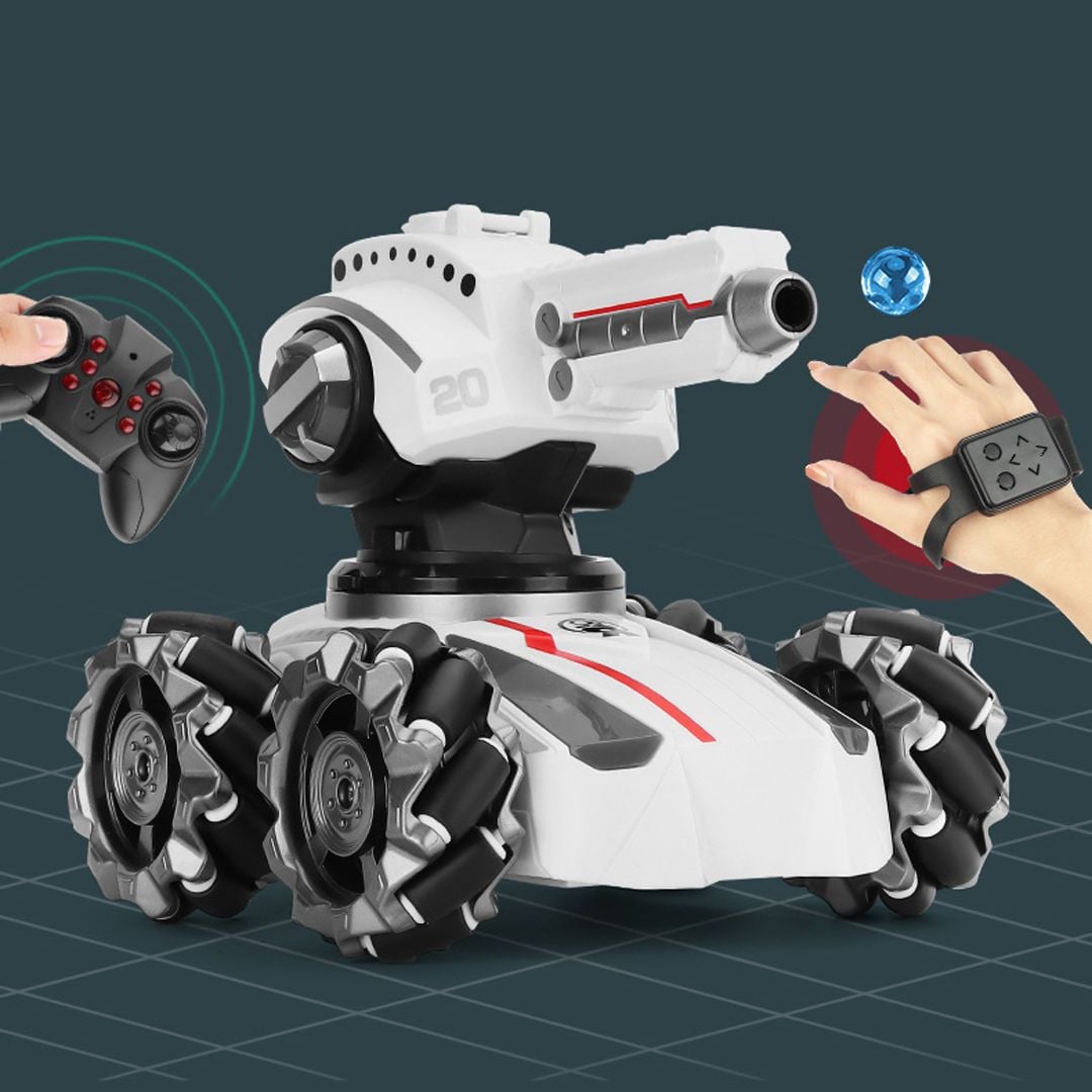 Three headed Tank Toy With Two Remote Controls product thumbnail 7