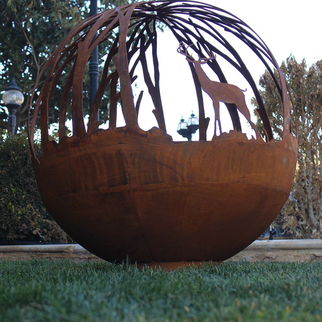 Reindeer Fire Pit - 11