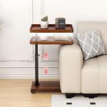 طاولة ضيافة جانبية متحركة بارتفاع مرن - 6