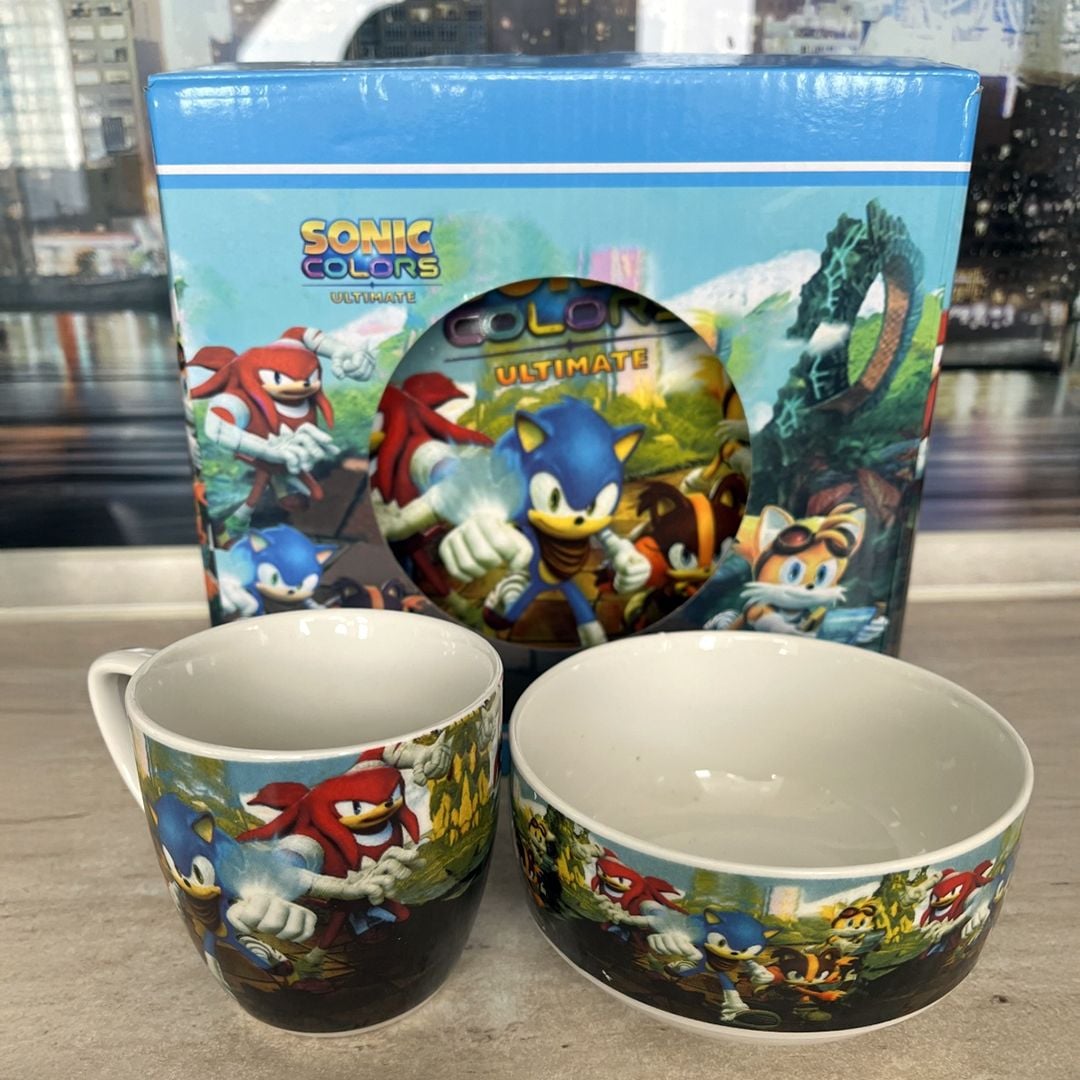 أدوات طعام للأطفال بتصميم SONIC - 7