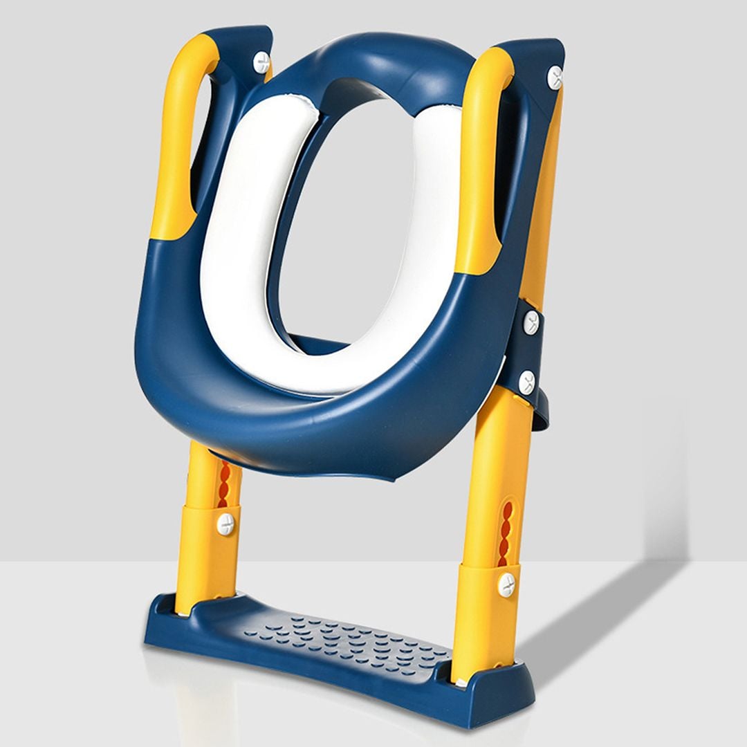 مقعد تدريب على الحمام مع سلم - 9