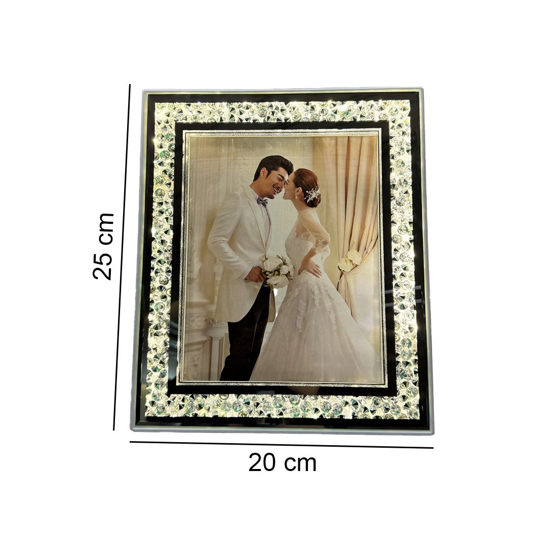 Illuminated Crystal Photo Frame - 25 cm product thumbnail 10