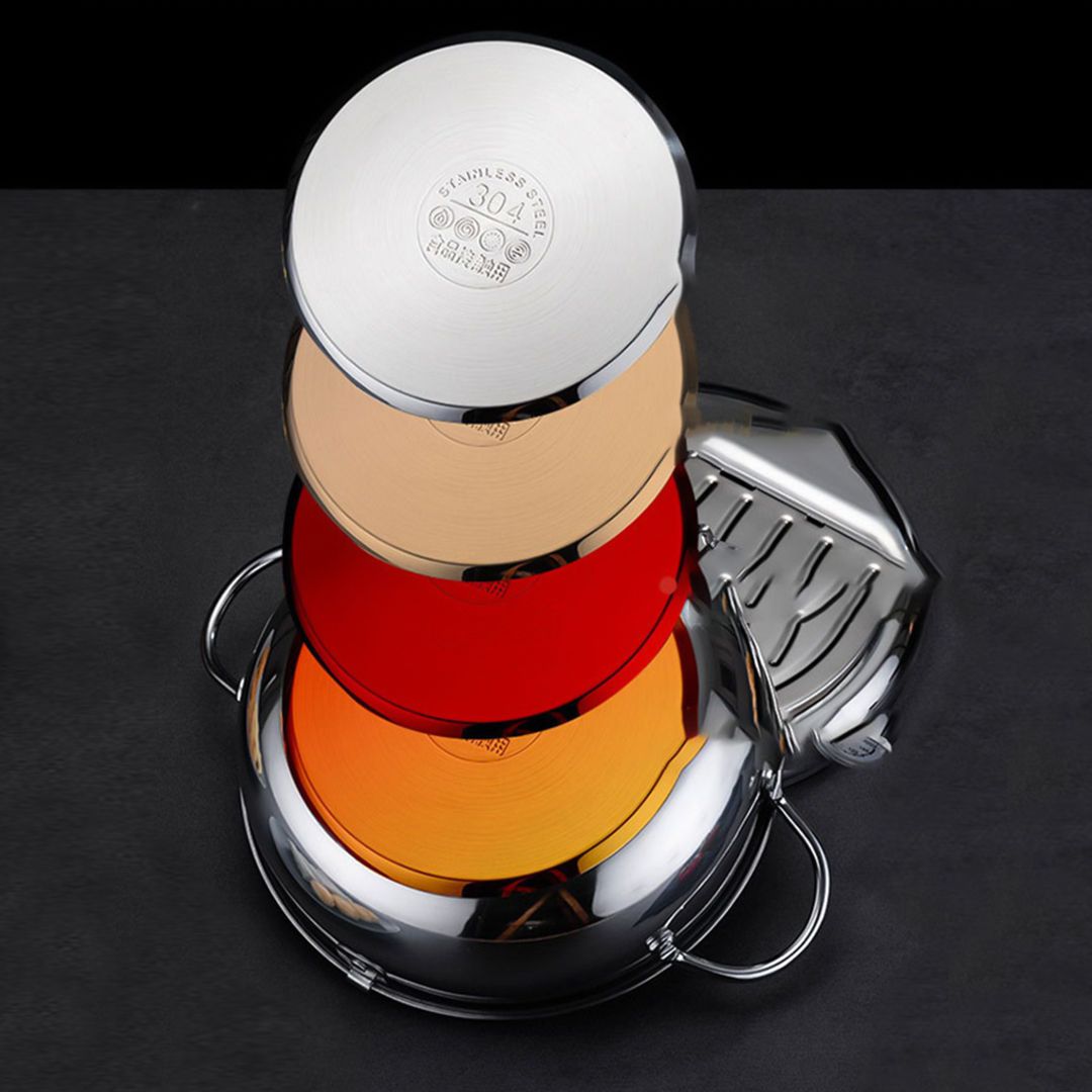Stainless Steel Deep Frying Pot product thumbnail 19