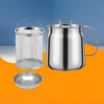 مقلاة زيت عميقة مع مصفاة - 11