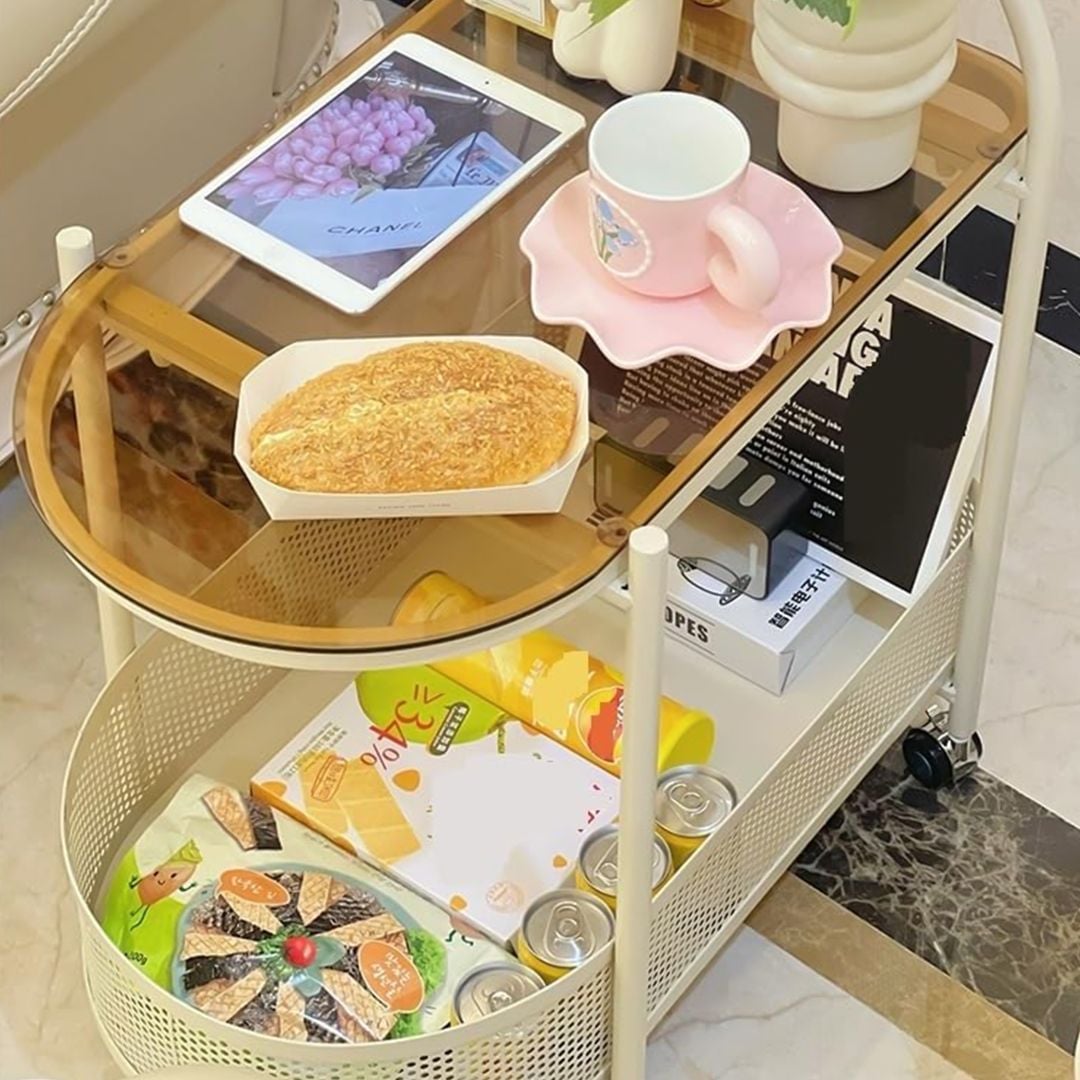 ترولي لتقديم المشروبات والضيافة - 8