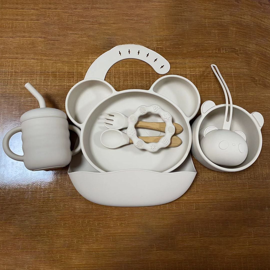 Silicone Baby Feeding Set product thumbnail 4