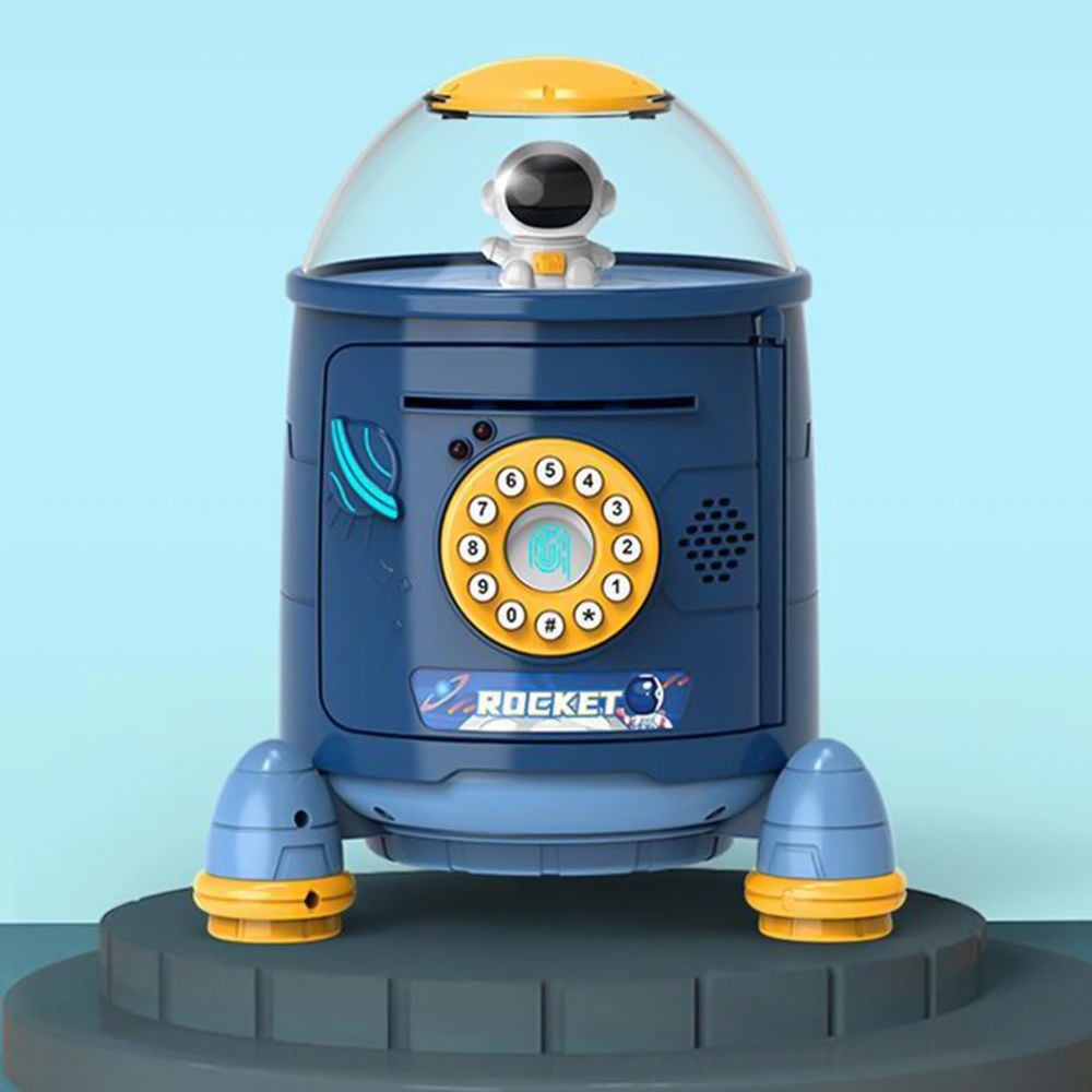 A Rocket Piggy Bank With A Secret Number product thumbnail 4