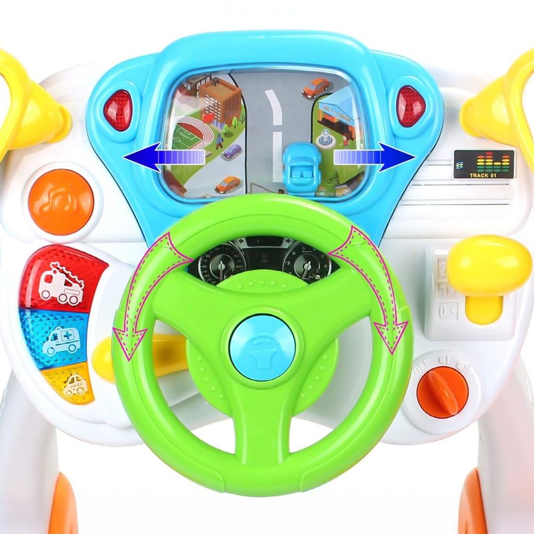 Interactive Ride-On Toy for Kids with Seat product thumbnail 7