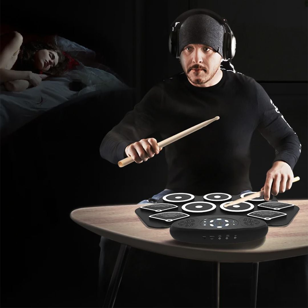 آلة الطبول الموسيقية الإلكترونية - 12