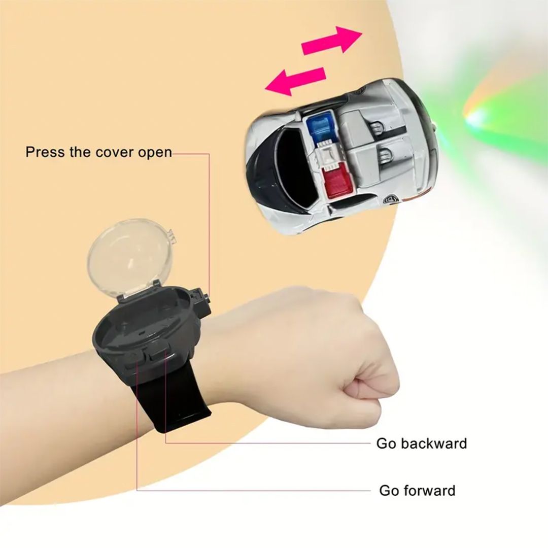 سيارة لعب للأطفال مع ساعة يد للتحكم - 4