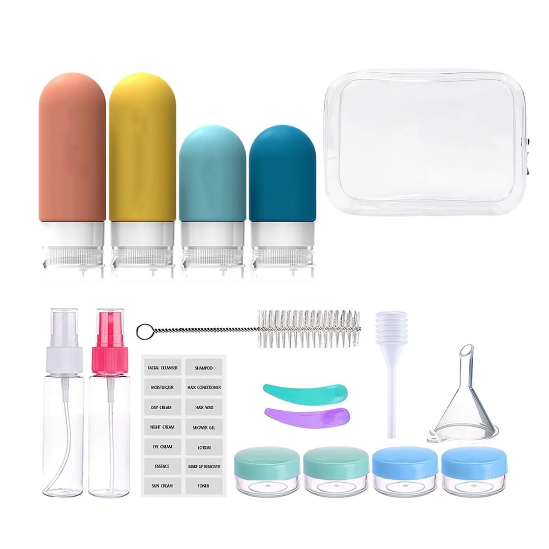 Travel Size Refillabel Bottles Set - 9