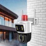 Dual Lens Surveillance Camera