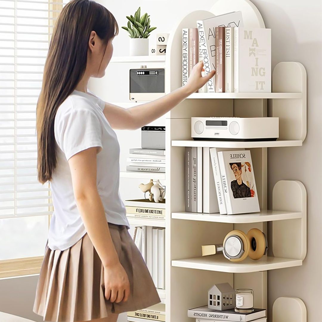 ديكور رفوف لتنظيم وعرض الكتب - 3