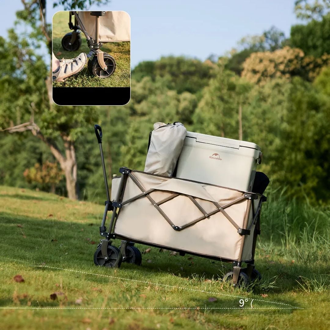 مقطورة تخييم رباعية قابلة للطي	 - 4