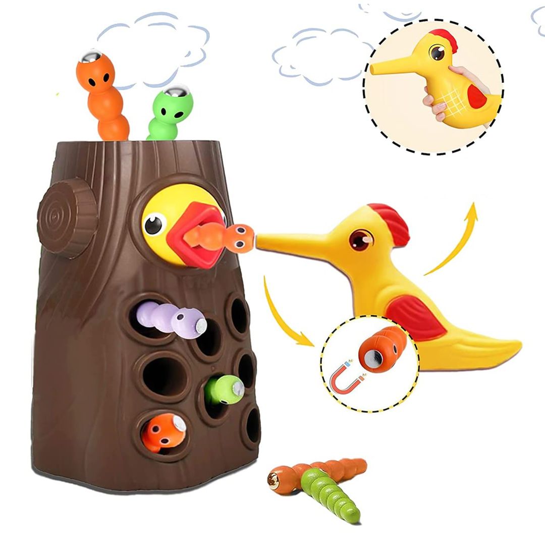 Woodpecker and Worm Hunting Game for Kids product thumbnail 8
