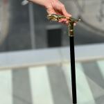 Leopard Handle Walking Stick - 23