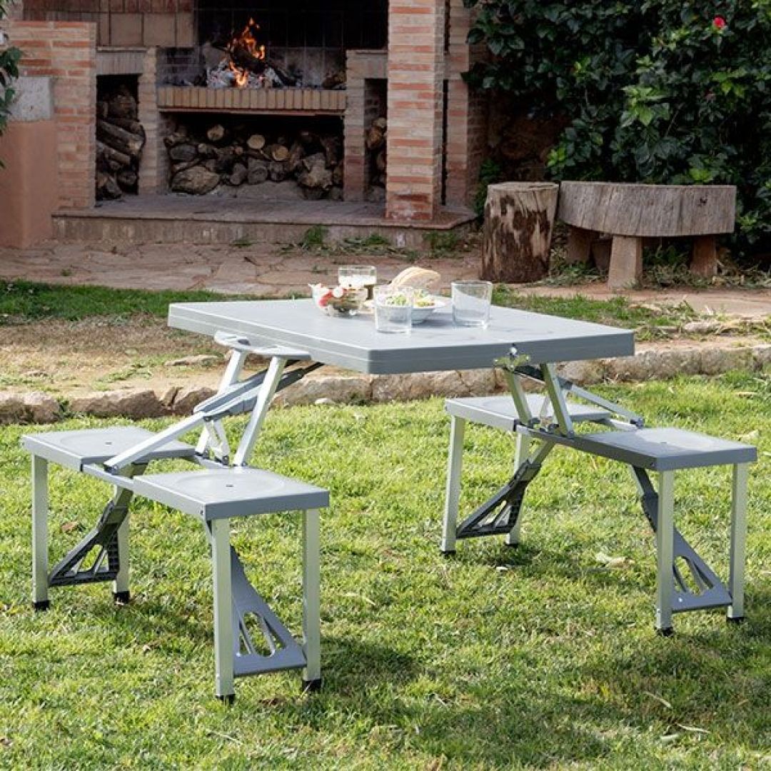Aluminium Foldable Picnic Table product thumbnail 17