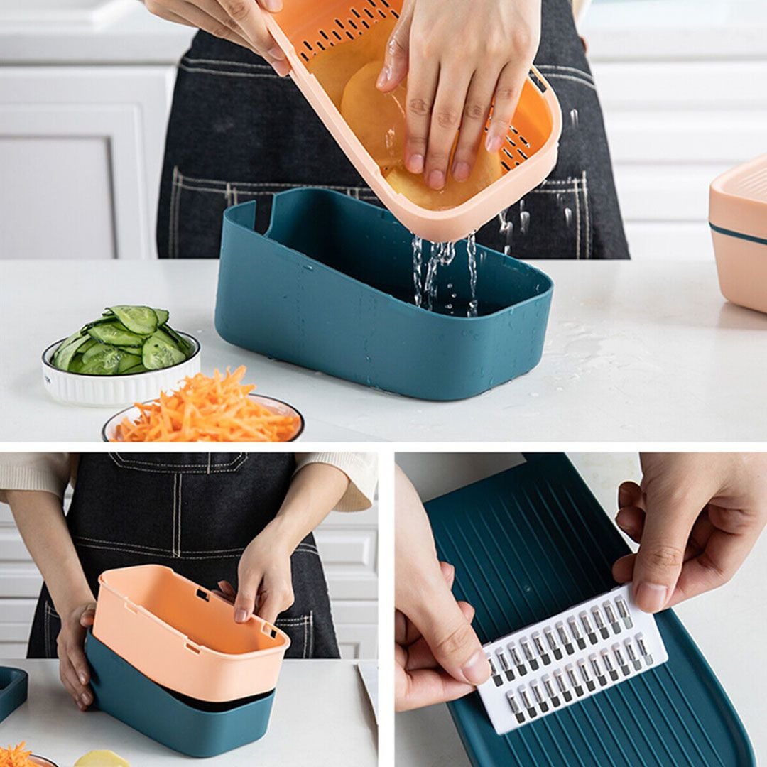 Vegetable Slicer and Grater with Bowl product thumbnail 10