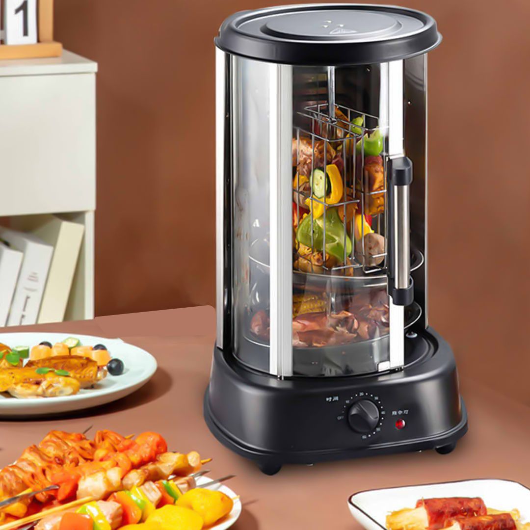 سيخ صنع الشاورما والدجاج المحمر - 2