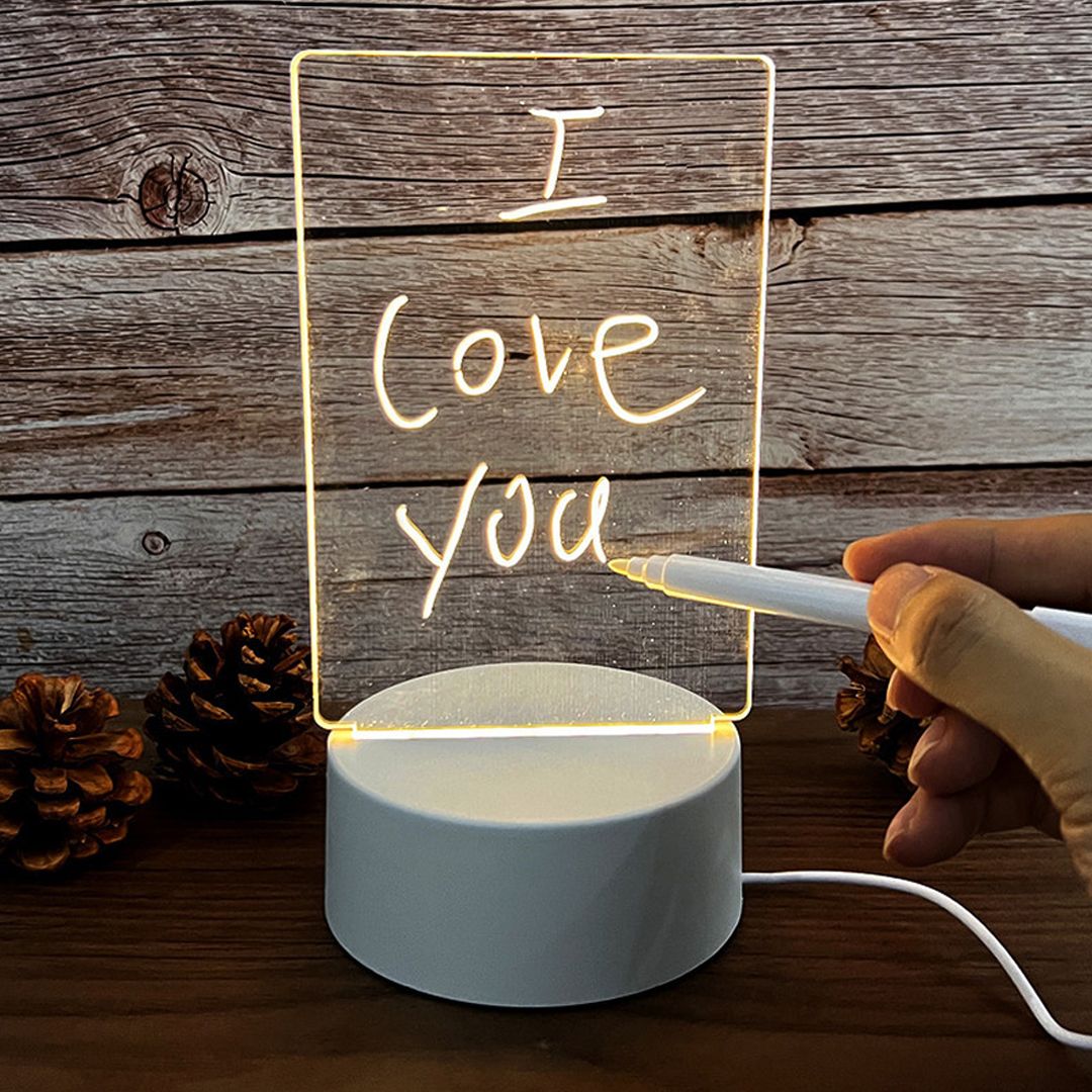 Creative Acrylic LED Note Board product thumbnail 12