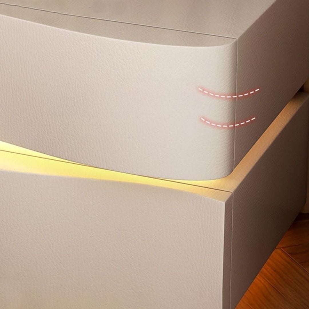 طاولة جانبية بإضاءة LED - 12