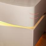 طاولة جانبية بإضاءة LED - 12