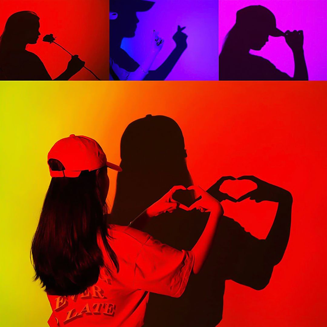 Smart Bluetooth Sunset Projection Lamp - 3