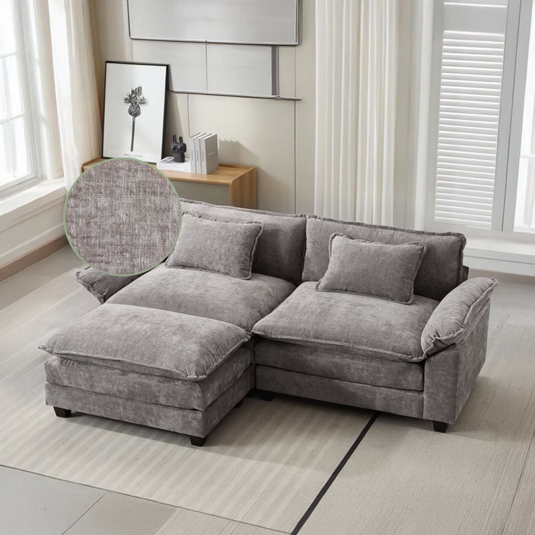 Double Sofa with Footrest product thumbnail 3