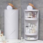 Bathroom Cabinet With Rotating Shelves - 1