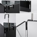 مرآة ثلاثية الجوانب قابلة للطي والتعليق - 8