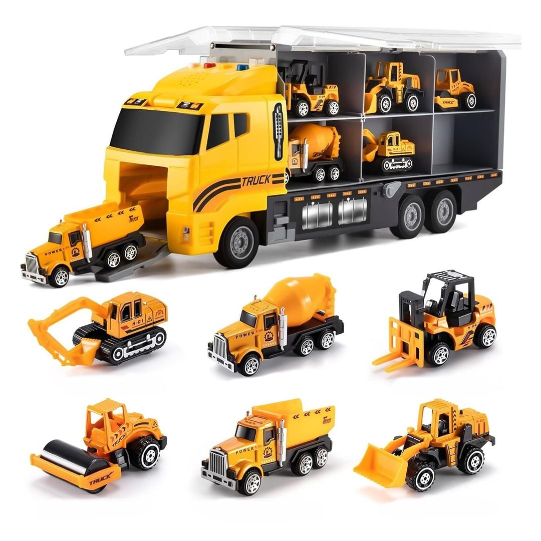 Trucks and Bulldozers Toys with Map product thumbnail 10
