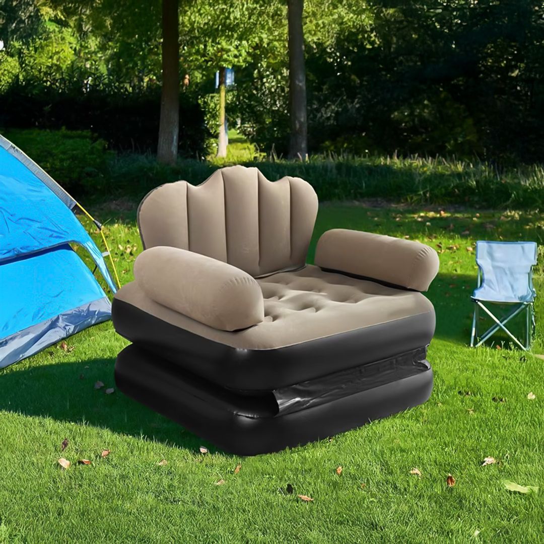 سرير وصوفا فردية قابلة للنفخ - 5