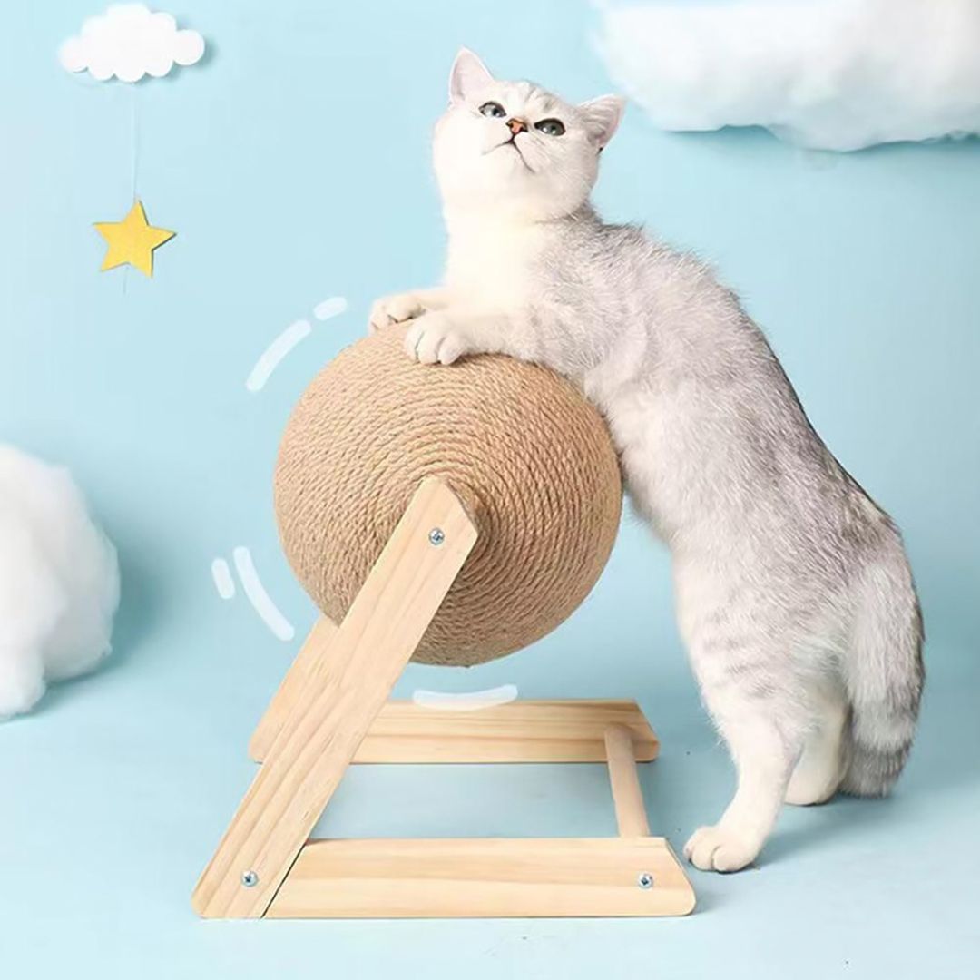 Kitten Sisal Rope Ball Toy product thumbnail 3