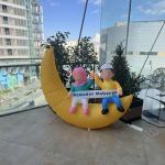 مُجسم الهلال المضيء القابل للنفخ - 15