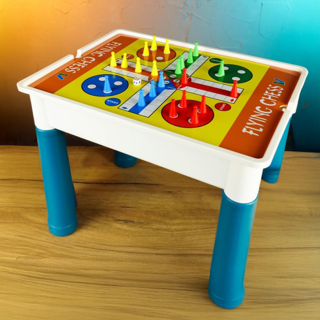 طاولة الألعاب التعليمية 9 في 1 للأطفال - 5