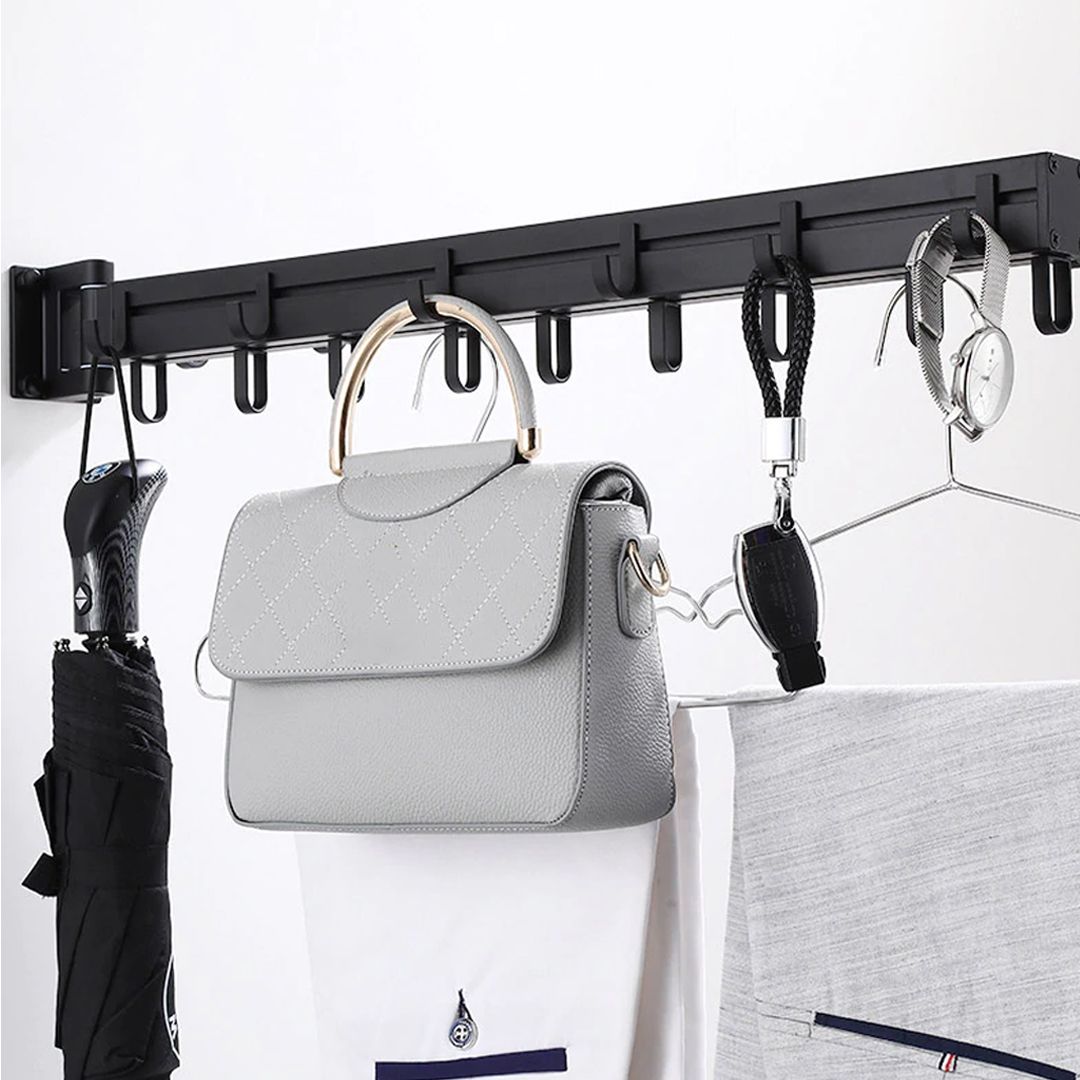 wall mounted clothes rack product thumbnail 10